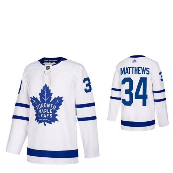 adidas Other - NHL Hockey The Toronto Maple Leafs Auston Matthews #34 Away Jersey Medium Adidas